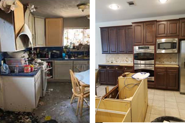 Restoration before_after flood damage