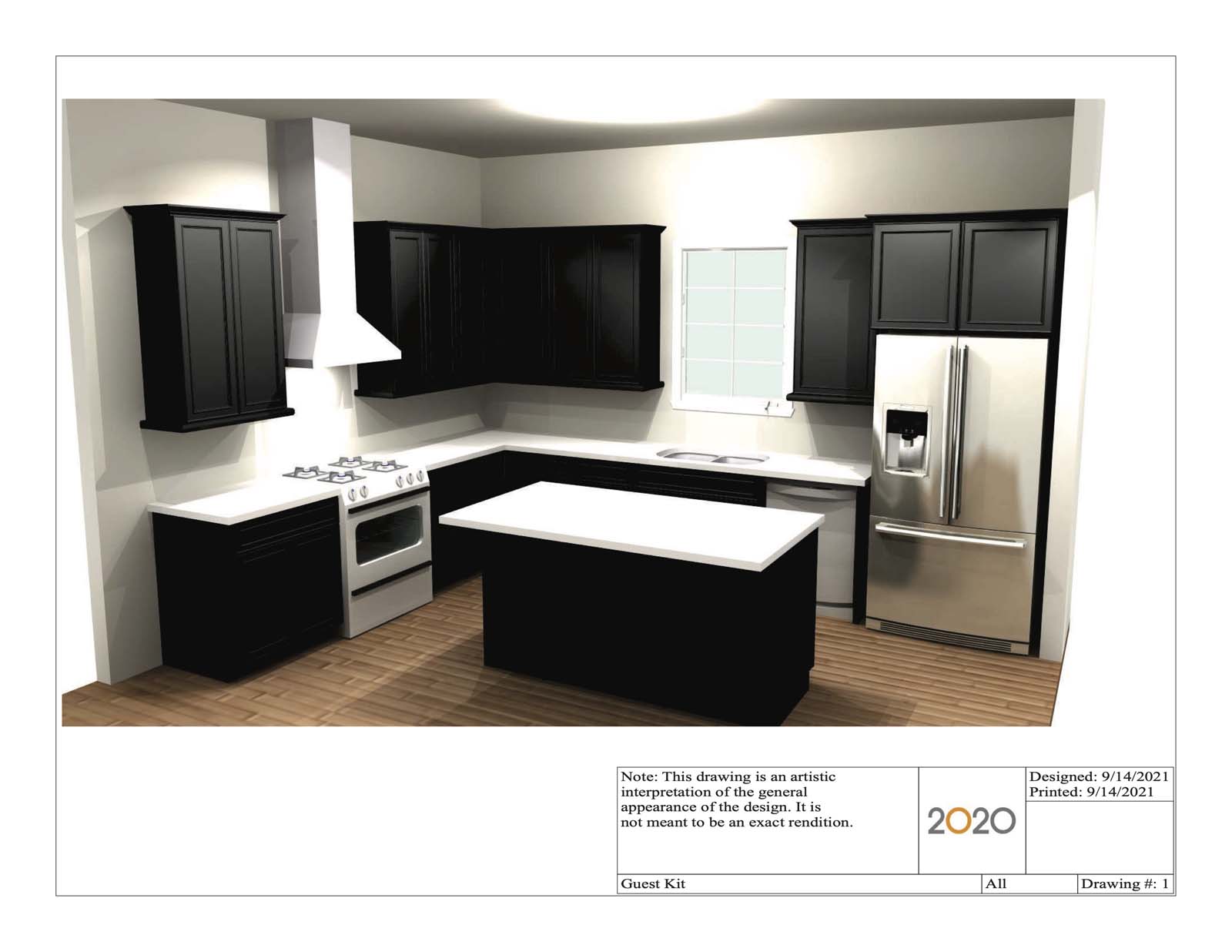 View - Guest Kit 1 RGR Model